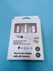 Three - In - One Charging Audio Call Converter