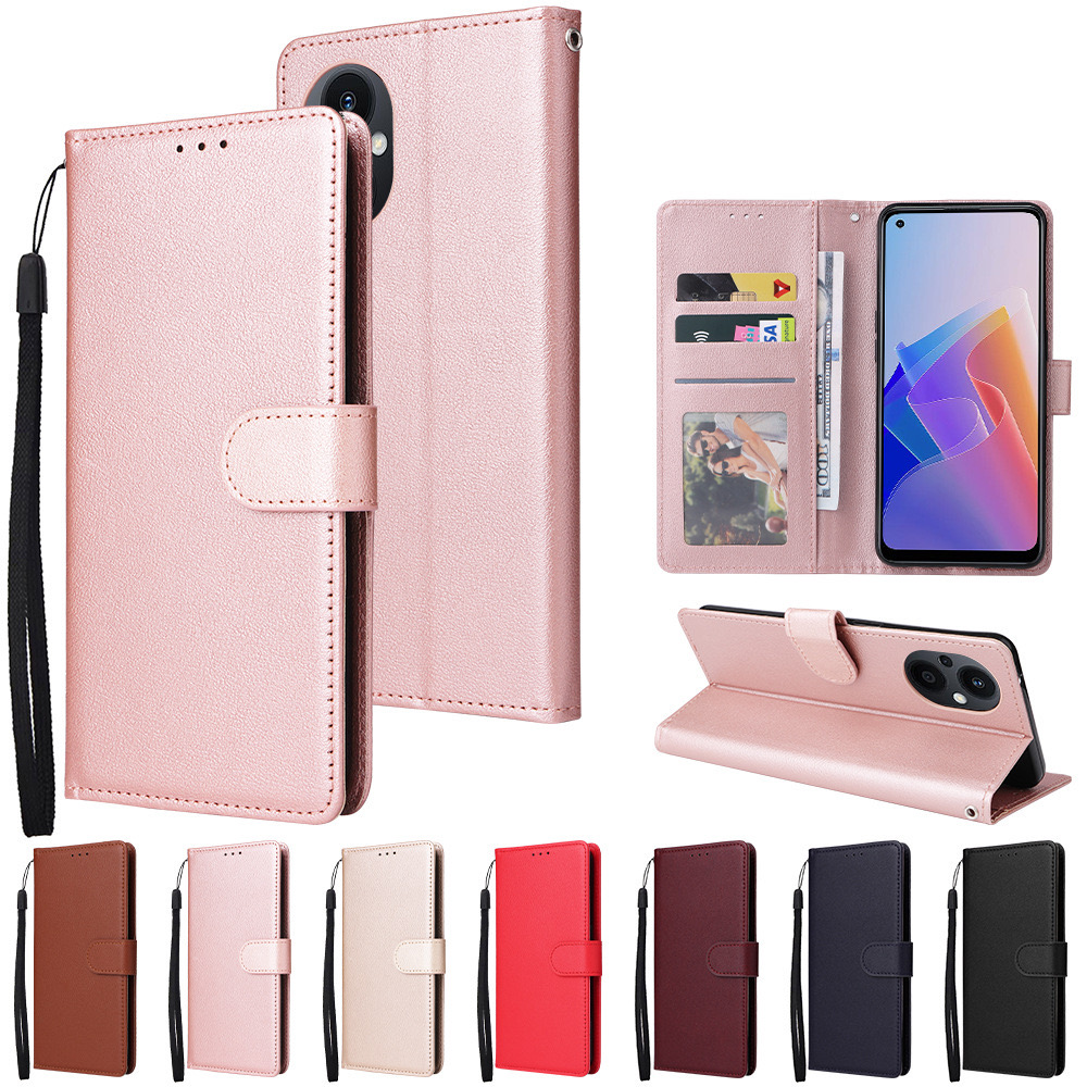 Oppo Hannam Realme 9i / A76 4G/ A36 4G/ A96 4G Book Case Plain