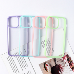 iPhone 13 Mini 5.4 Silicone Colorful Clear Back Case