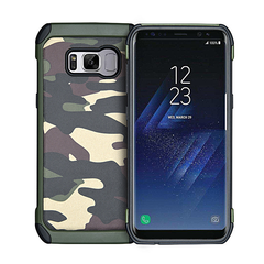 Samsung S8 Army Green Shock Proof Back Case