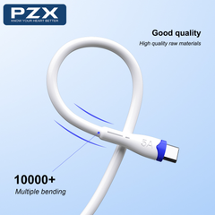 Data Cable Type C 5A 1.5m Fast Charging PZX ( V156 )