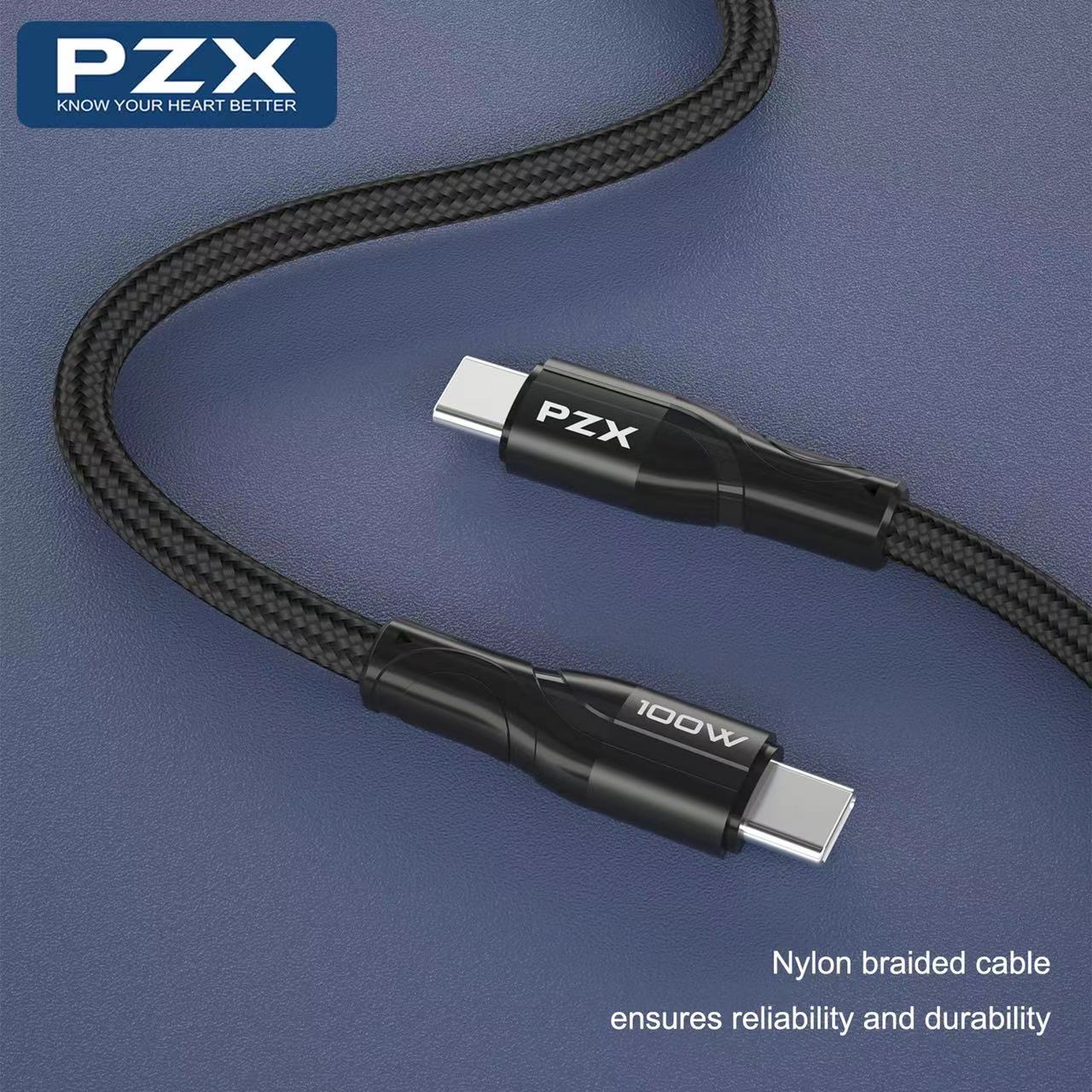 PZX Data Cable USB C To C 2000mm V187 100w Fast Charging