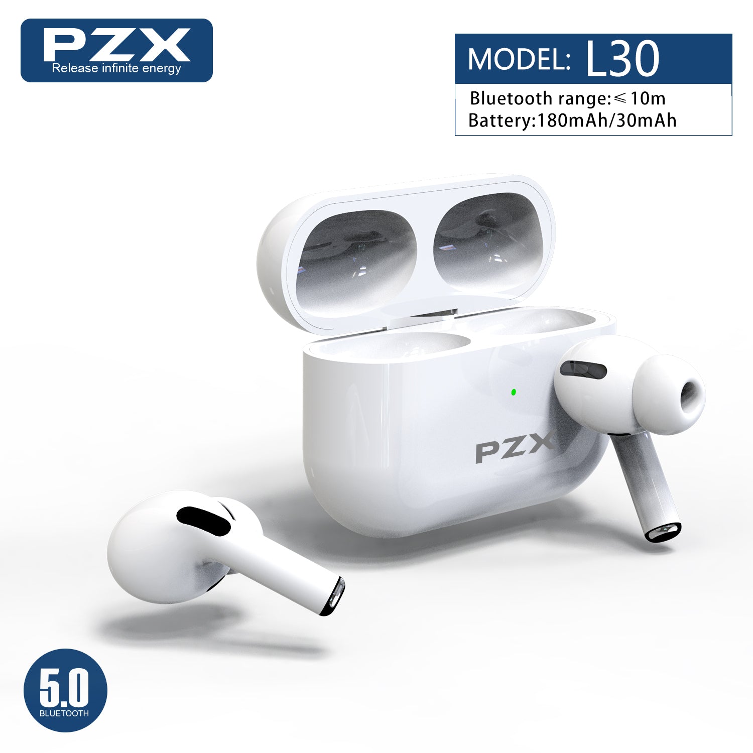 Headphone Bluetooth With Wireless charging Case ( L30 )