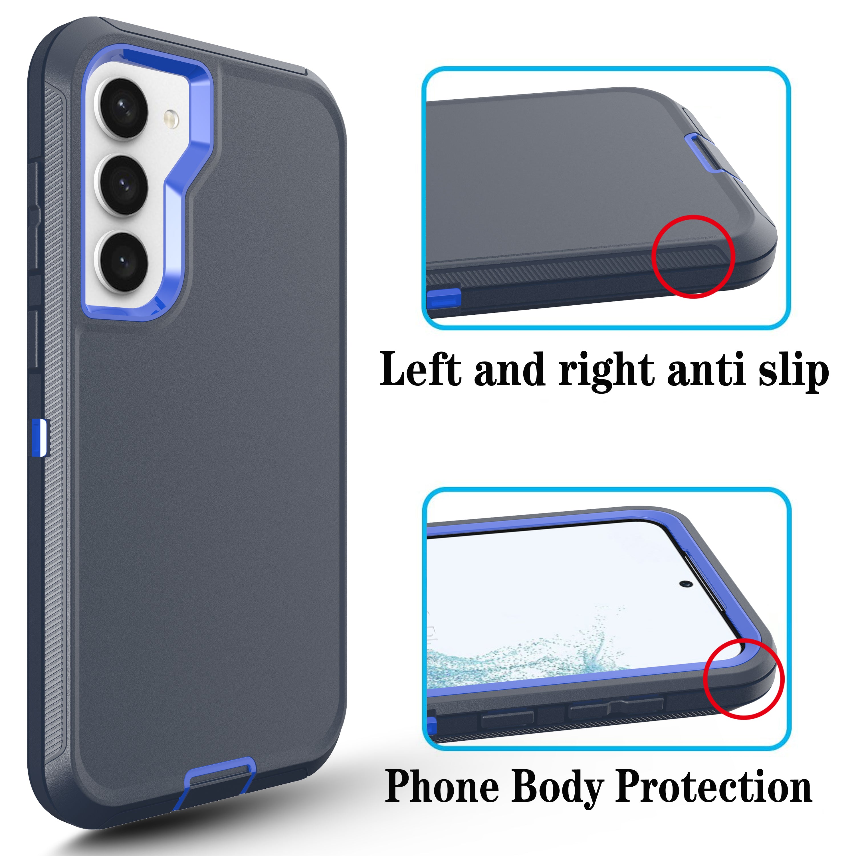 Samsung S23 Tough Guardian Robot ShockProof Case