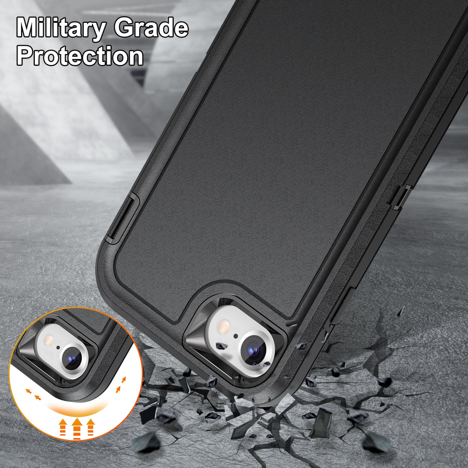 iPhone 7 / 8/SE 4.7  Tough Guardian Robot ShockProof Case