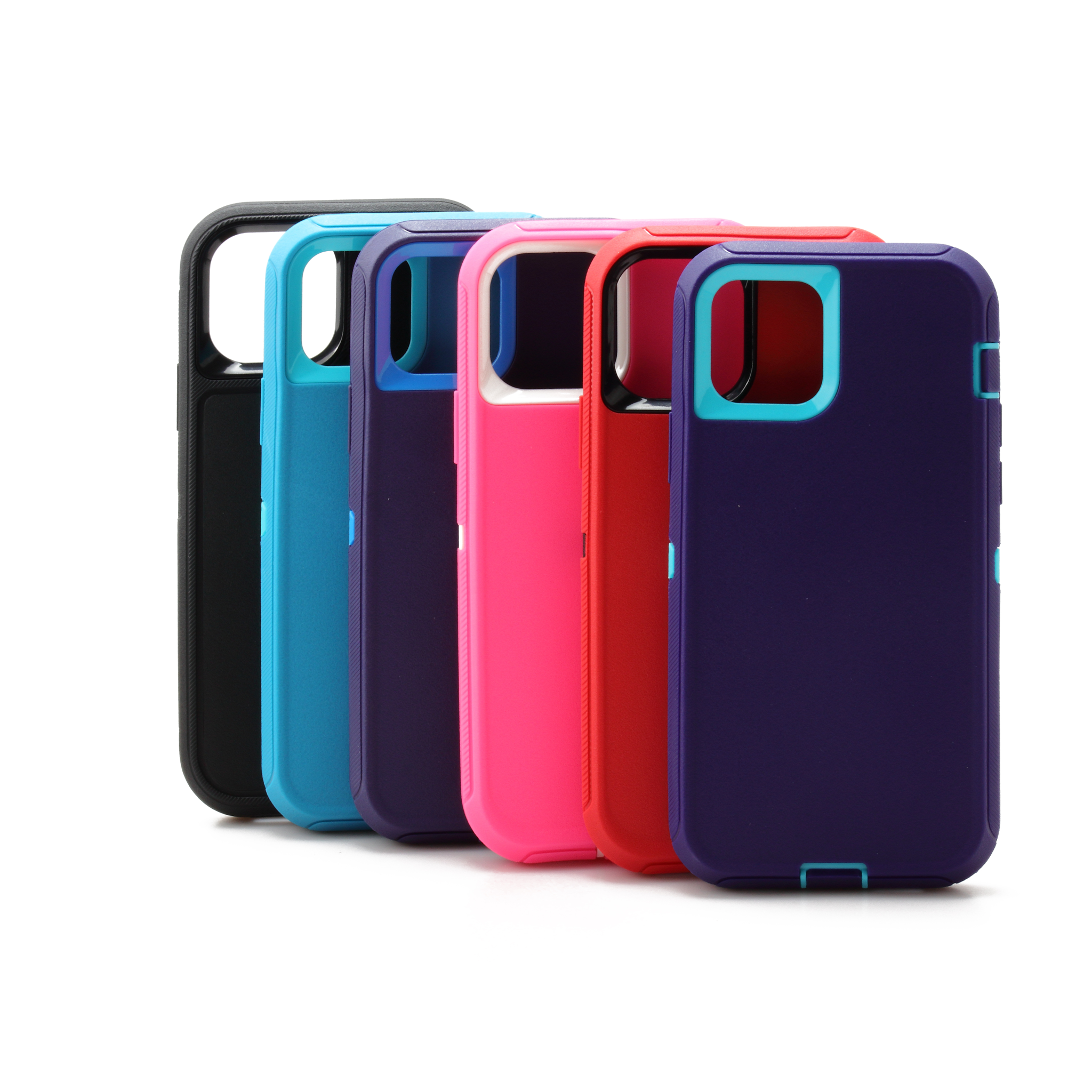 iPhone 15 Pro 6.1 Tough Guardian Robot ShockProof Case