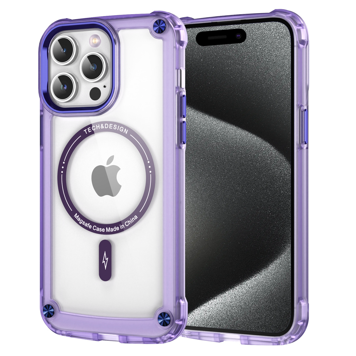 iPhone 16 Pro 6.3 Strong Transparent MagSafe Case