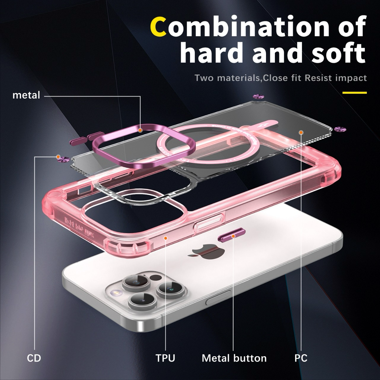 iPhone 11 6.1 Strong Transparent MagSafe Case