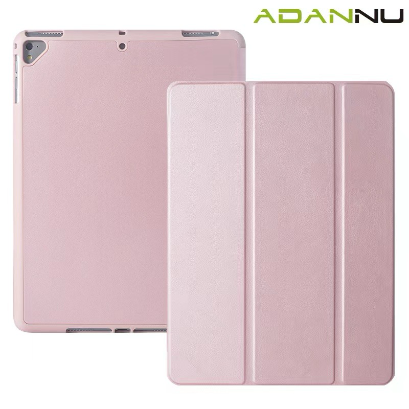 iPad 10.2 7th / 8th Soft TPU Back Shell Slim Cover Case With Auto Sleep / Wake