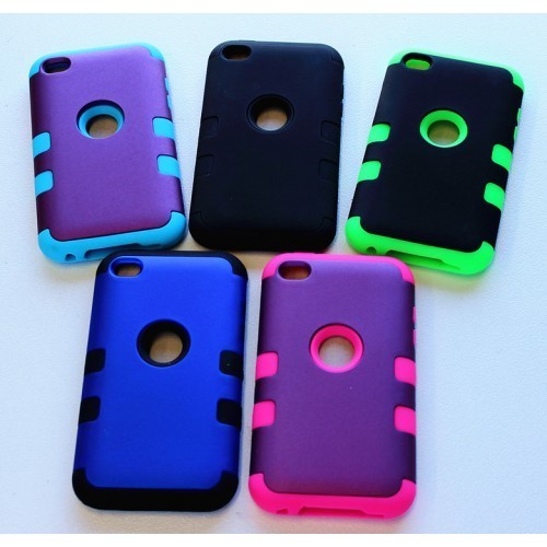 iPhone 4 / 4s 3.5  Tough Back Case with 3 Pieces