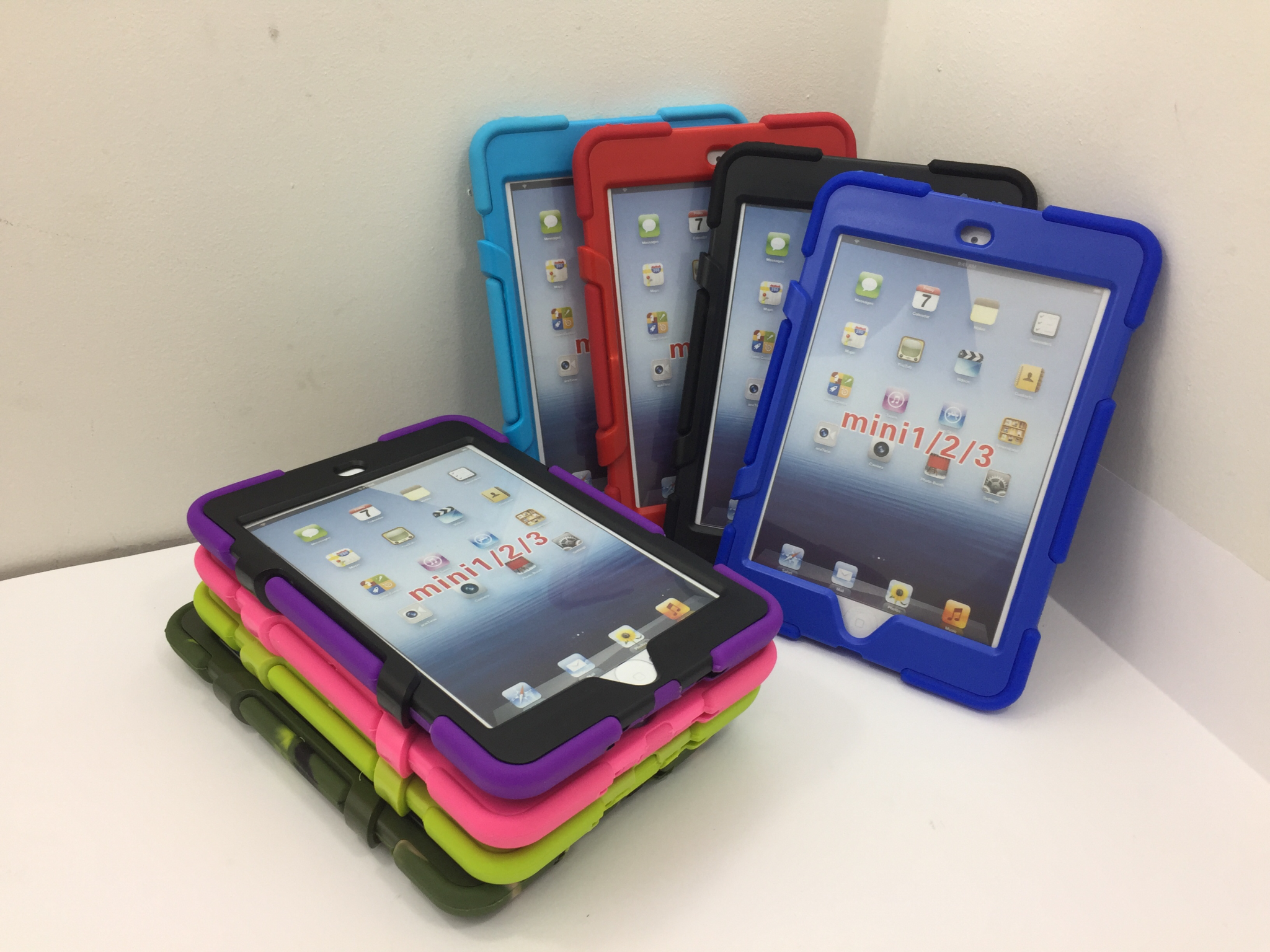 iPad 9.7  5th / 6th  Tough Guardian Robot ShockProof Case