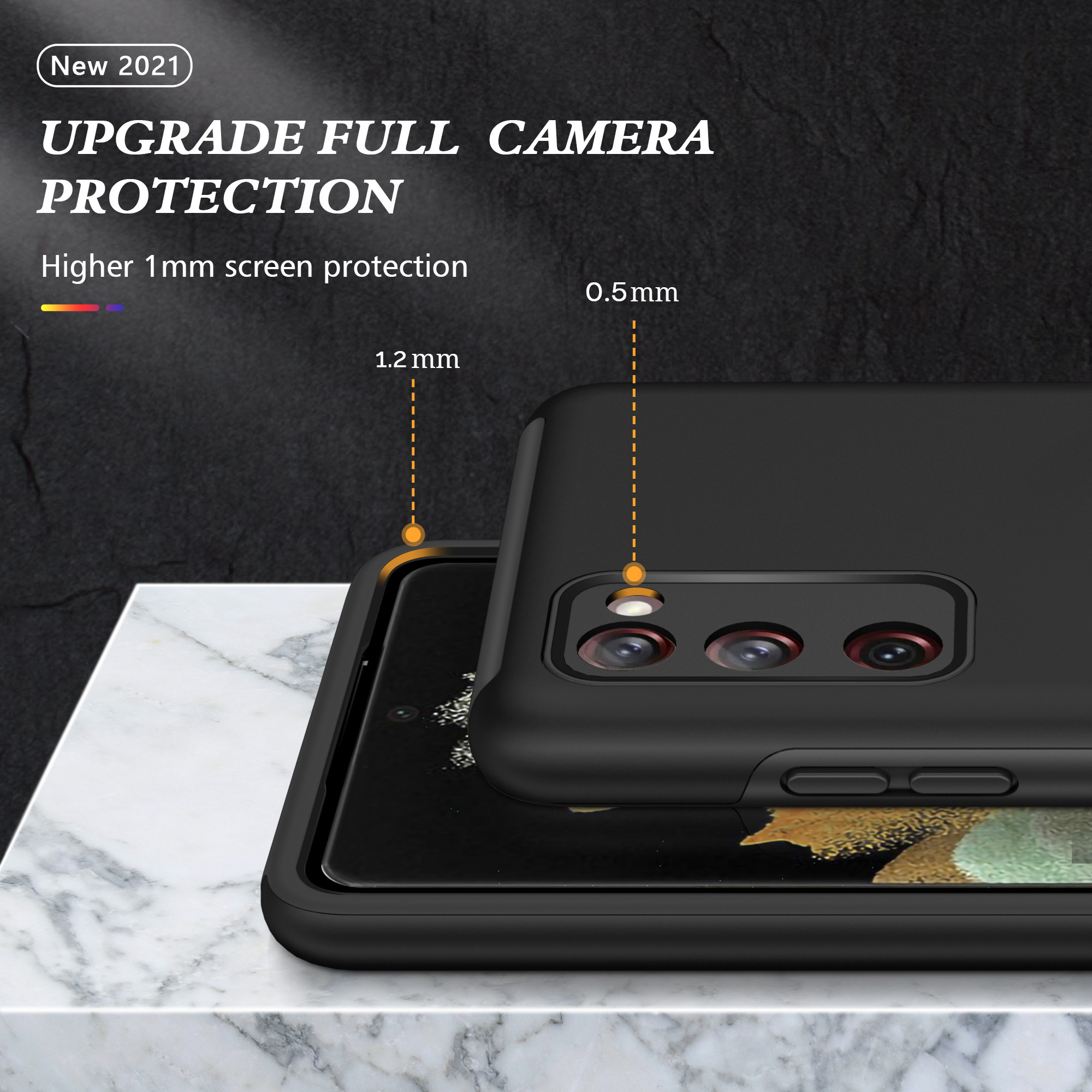 iPhone 16 Pro Max 6.9 Mag Ring Case With Kickstand