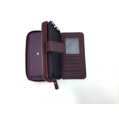 iPhone 6 / 6s 4.7  Book Case Classic Zip Leather Wallet Case
