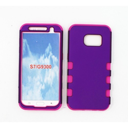 Samsung S7 Tough Back Case with 3 Pieces