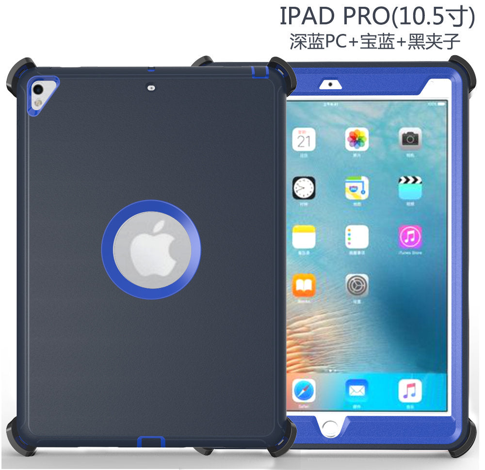 iPad 2 3 4 Tough Guardian Slim Robot ShockProof Case ( With Stand )