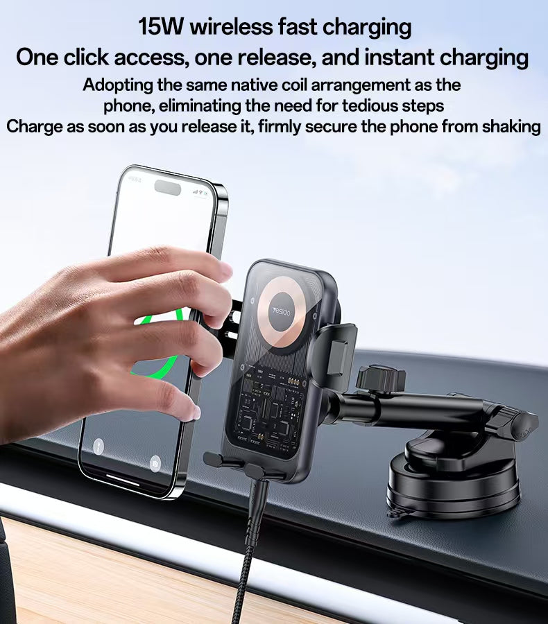 Wireless Holder Yesido C307