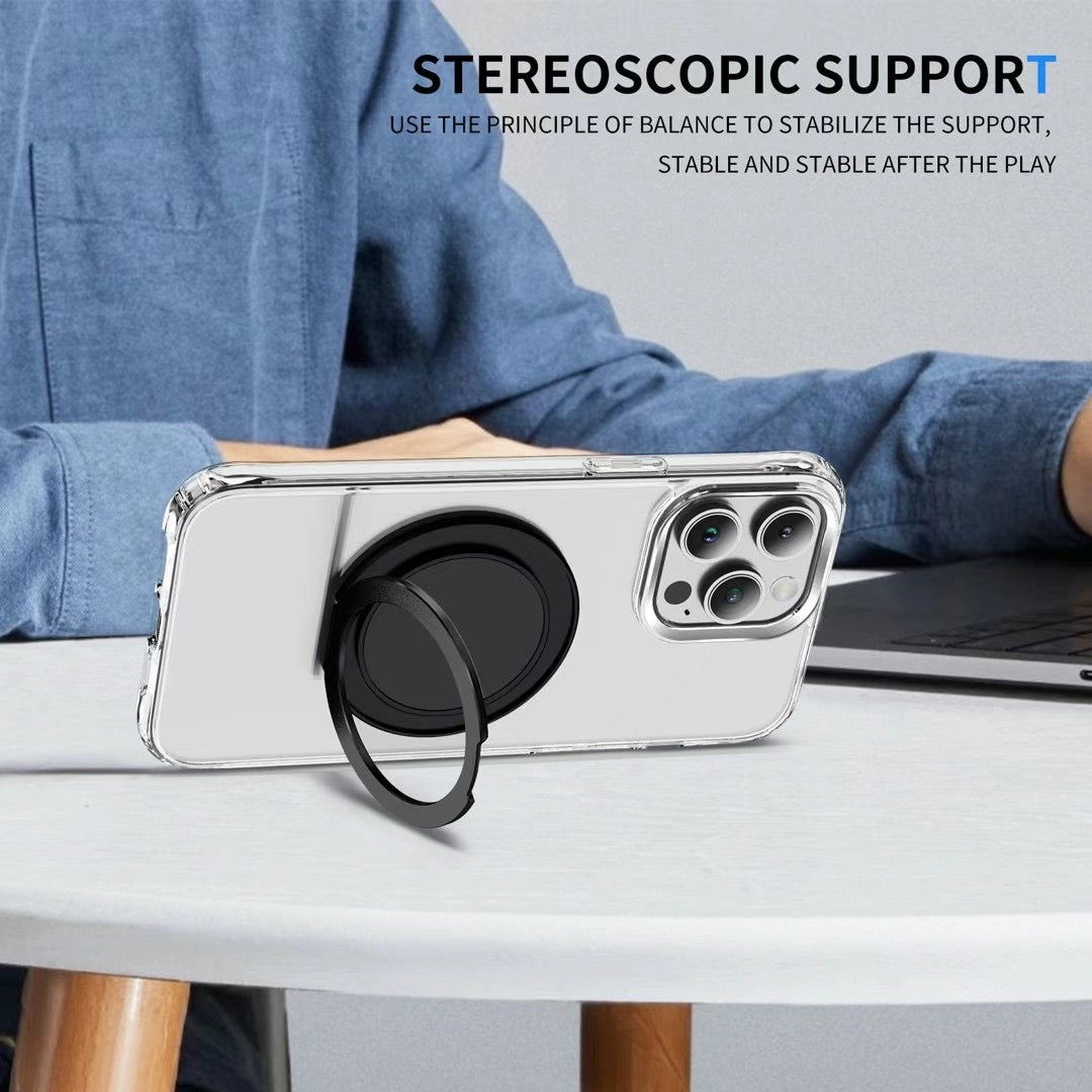 Magnetic bracket ring hook smart phone mount holder