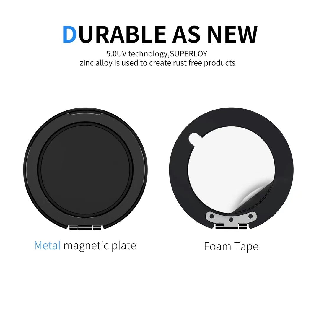 Magnetic bracket ring hook smart phone mount holder
