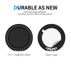 Magnetic bracket ring hook smart phone mount holder